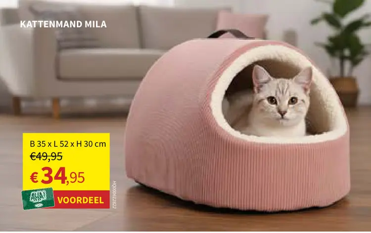 Promotie: Kattenmand mila