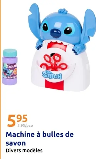 Offre: Machine à bulles de savon