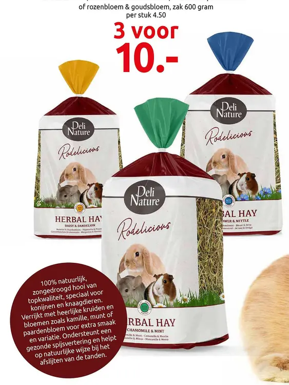 Aanbieding: Rodelicious Herbal Hay