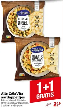Aanbieding: Alle CêlaVíta aardappeltjes