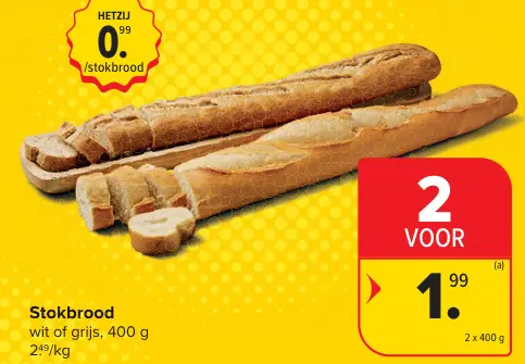 Promotie: Stokbrood