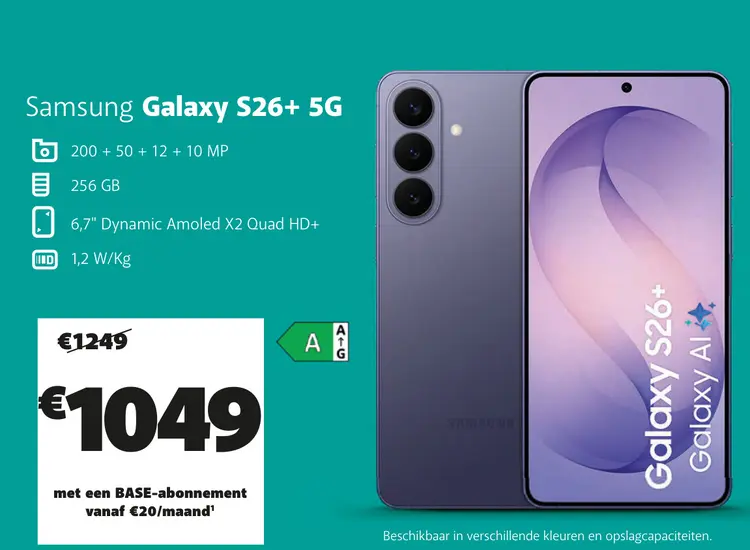 Promotie: Galaxy S26+ 5G