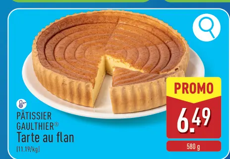 Offre: Tarte au flan