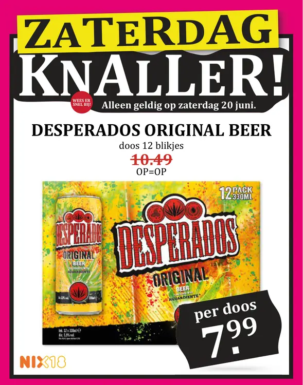 Aanbieding: Original beer