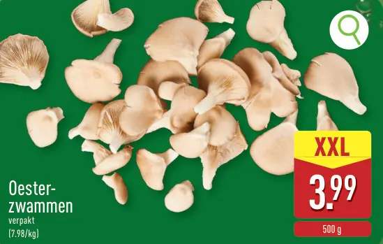 Promotie: Oesterzwammen