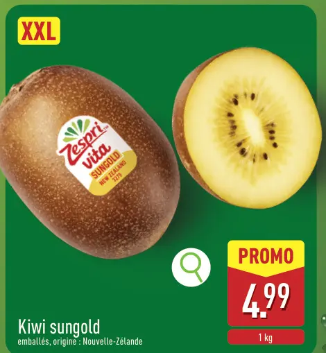 Offre: Kiwi sungold