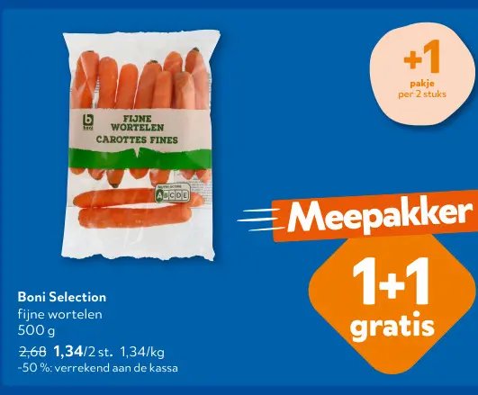 Promotie: Fijne wortelen