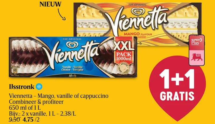 Promotie: IJsstronk Viennetta