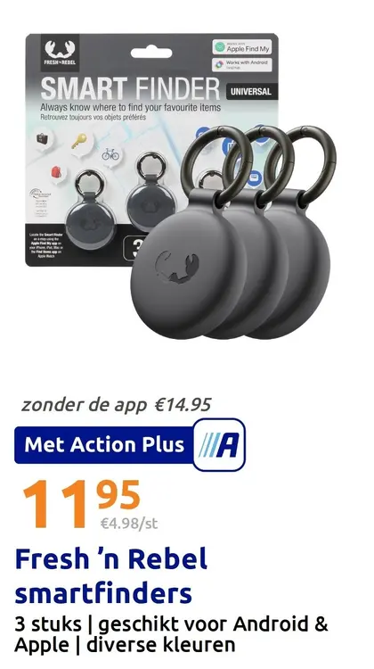 Promotie: Fresh 'n Rebel smartfinders