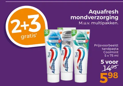 Aanbieding: mondverzorging