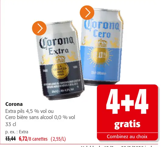 Offre: Corona