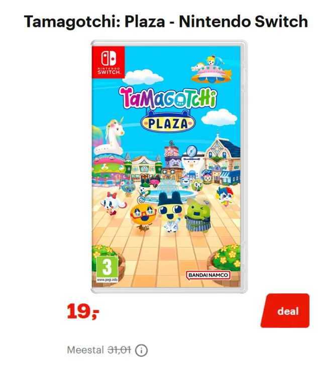 Promotie: Tamagotchi: Plaza - Nintendo Switch