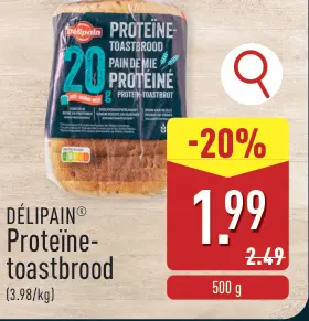 Aanbieding: Proteïne-toastbrood