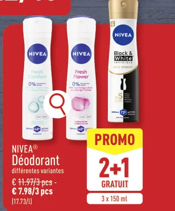Offre: NIVEA Déodorant