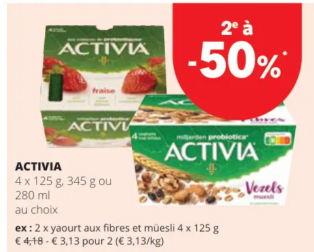 Offre: Activia