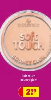 Aanbieding: Soft touch bouncy glow