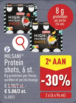 Promotie: Protein shots