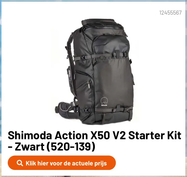 Promotie: Shimoda Action X50 V2 Starter Kit