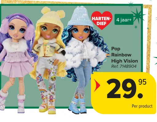 Aanbieding: Pop Rainbow High Vision