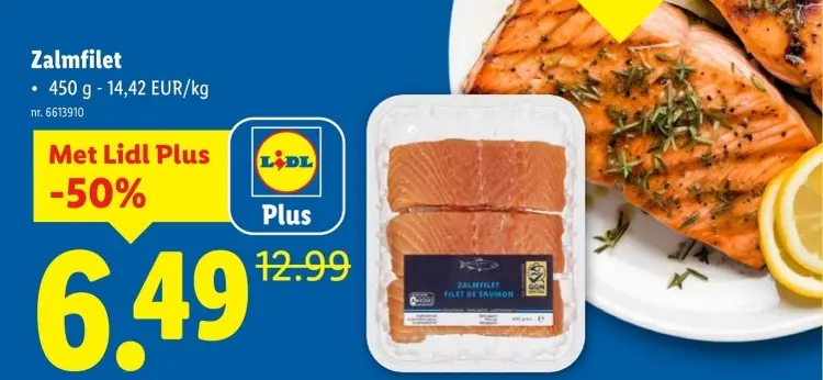 Promotie: Zalmfilet