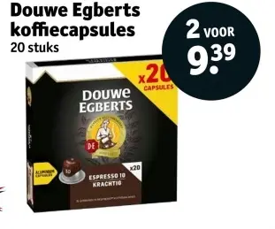 Aanbieding: Douwe Egberts koffiecapsules
