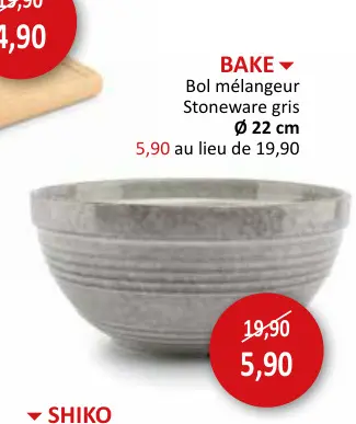 Offre: Bol mélangeur