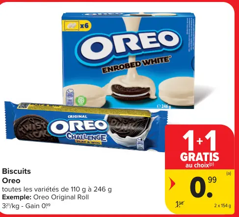 Offre: Oreo