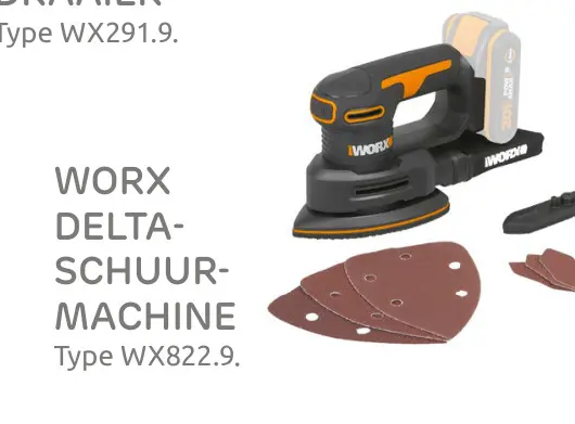 Aanbieding: Delta-schuurmachine