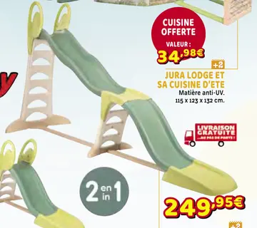 Offre: JURA LODGE ET SA CUISINE D'ETE