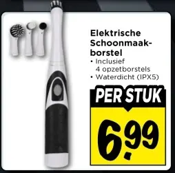 Elektrische Schoonmaakborstel