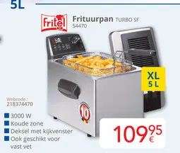 Promotie: Frituurpan TURBO SF