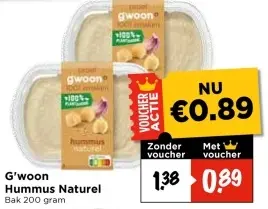 Aanbieding: Hummus Naturel