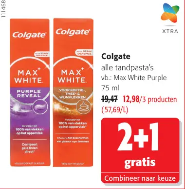 Promotie: Colgate tandpasta's