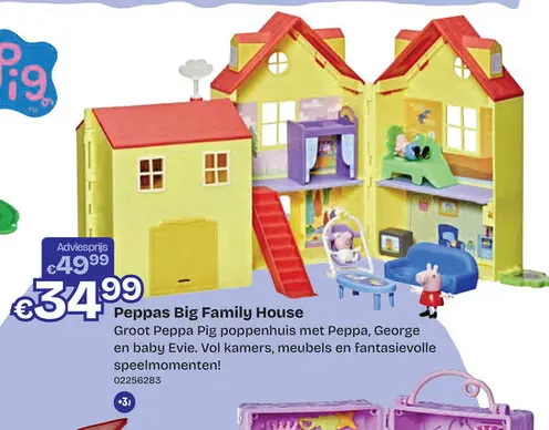 Aanbieding: Peppas Big Family House