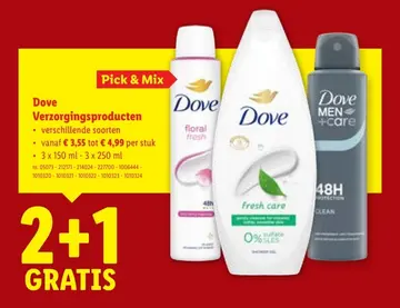 Aanbieding: Verzorgingsproducten