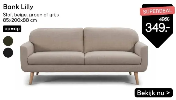 Aanbieding: Bank Lilly
