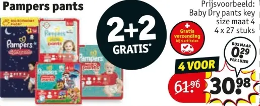 Aanbieding: Pampers pants