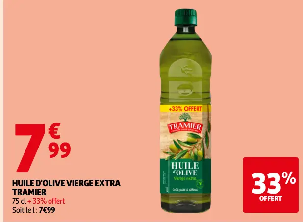Offre: Huile d'olive vierge extra
