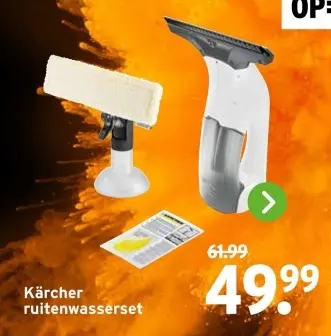 Aanbieding: Kärcher ruitenwasserset