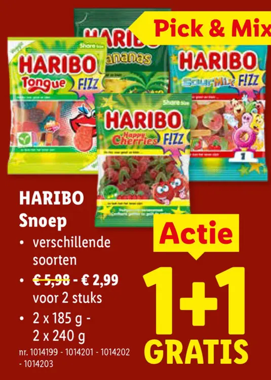 Promotie: Snoep