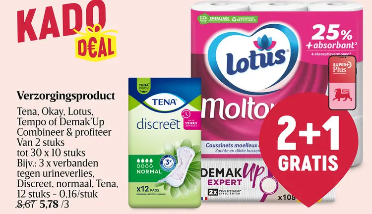 Promotie: Verzorgingsproduct