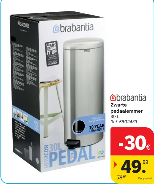 Promotie: Zwarte pedaalemmer