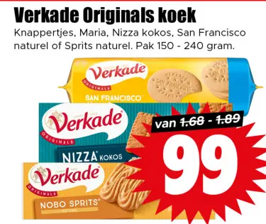 Aanbieding: Verkade Originals koek