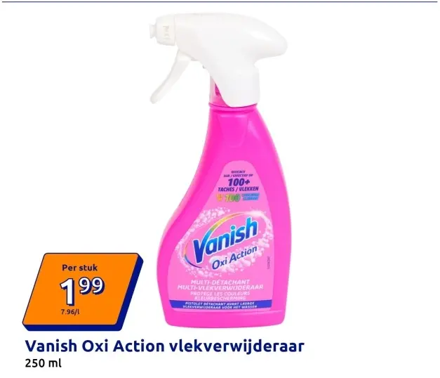 Promotie: Vanish Oxi Action vlekverwijderaar