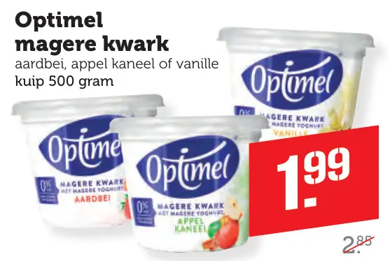 Aanbieding: Optimel magere kwark
