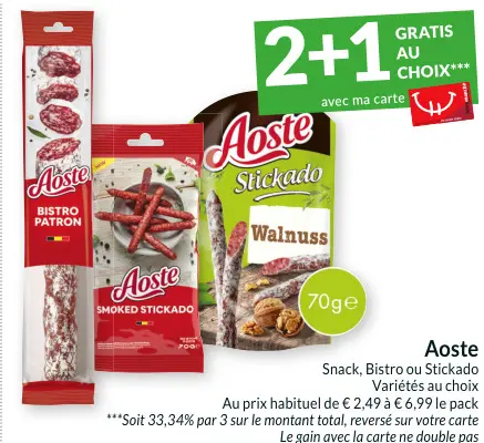 Offre: Aoste