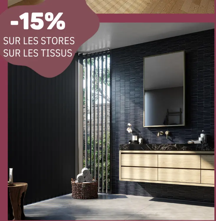 Offre: Stores et tissus