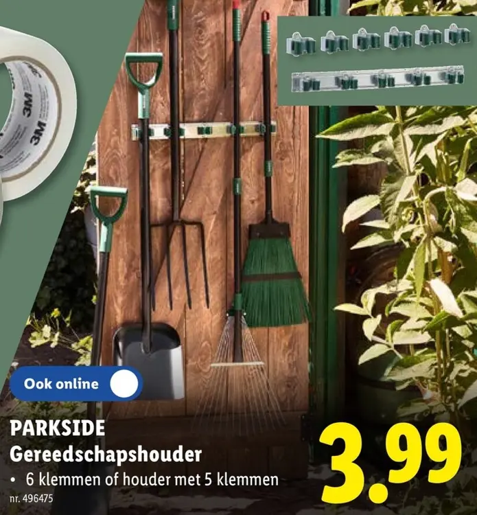 Promotie: PARKSIDE Gereedschapshouder