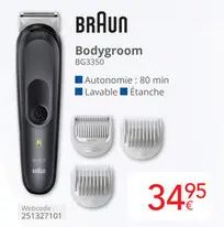 Offre: Bodygroom BG3350