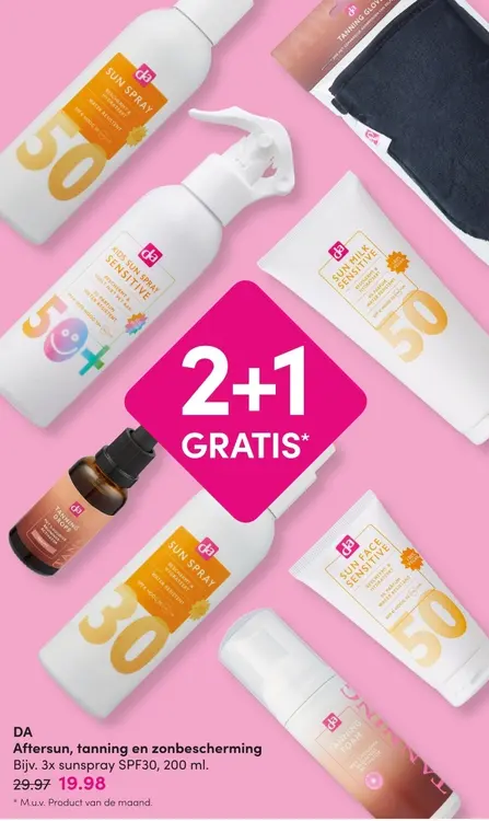 Aanbieding: Aftersun, tanning en zonbescherming